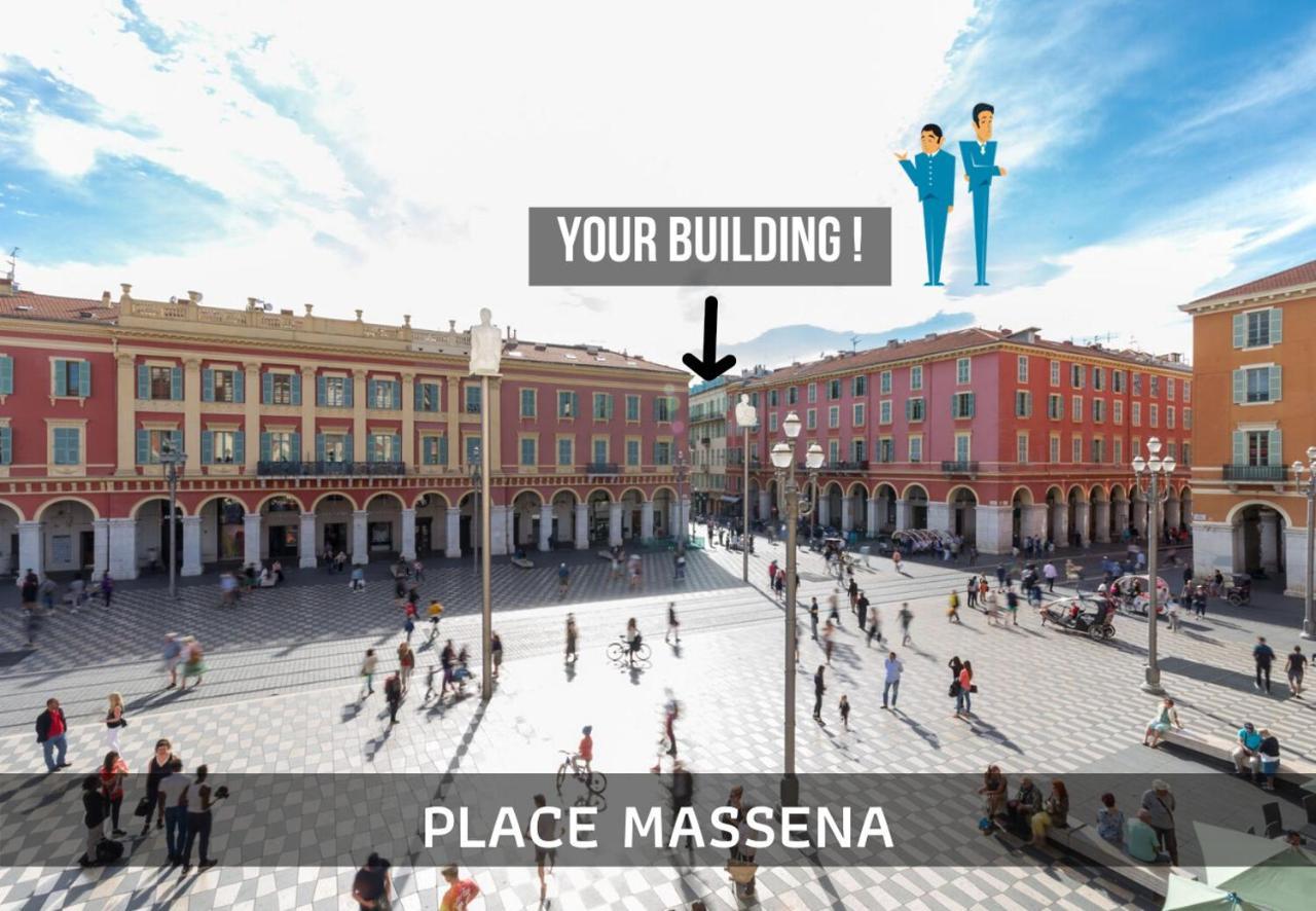 Ferienwohnung Nestor&Jeeves - Massena Lounge - Hyper Center - By Sea Nizza Exterior foto